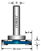 SKIVNOTFRÄS 4,5 / 7MM