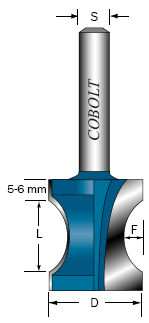 SEGMENTFRÄS L: 19MM