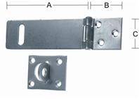 LEDHASP 1365 115MM GALV SB