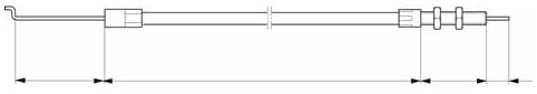 GASWIRE (DIESEL) STIGA 1134-4923-01