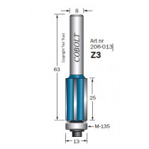 KANTFRÄS COBOLT 3-SKÄRIG D=13, L=25