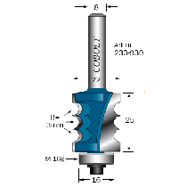 PÄRLPROFILFRÄS COBOLT  R:3MM