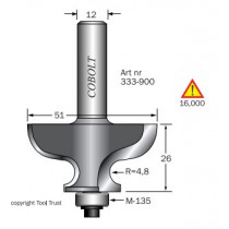 PROFILFRÄS COBOLT KLASSISK 51 MM