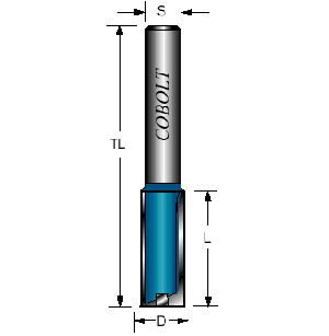 NOTFRÄS 2,5MM MASSIV Z=1