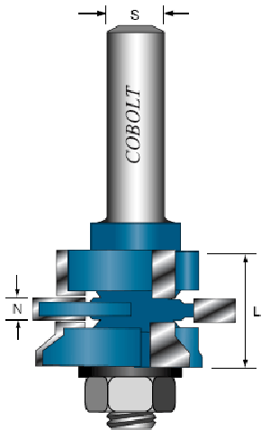 PANELFRÄS COBOLT D:45