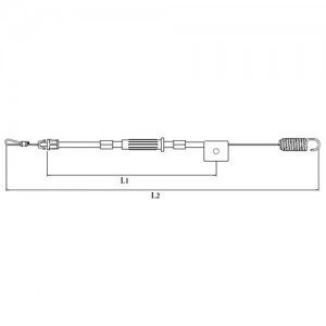 WIRE DRIVNING STIGA 381000745/1